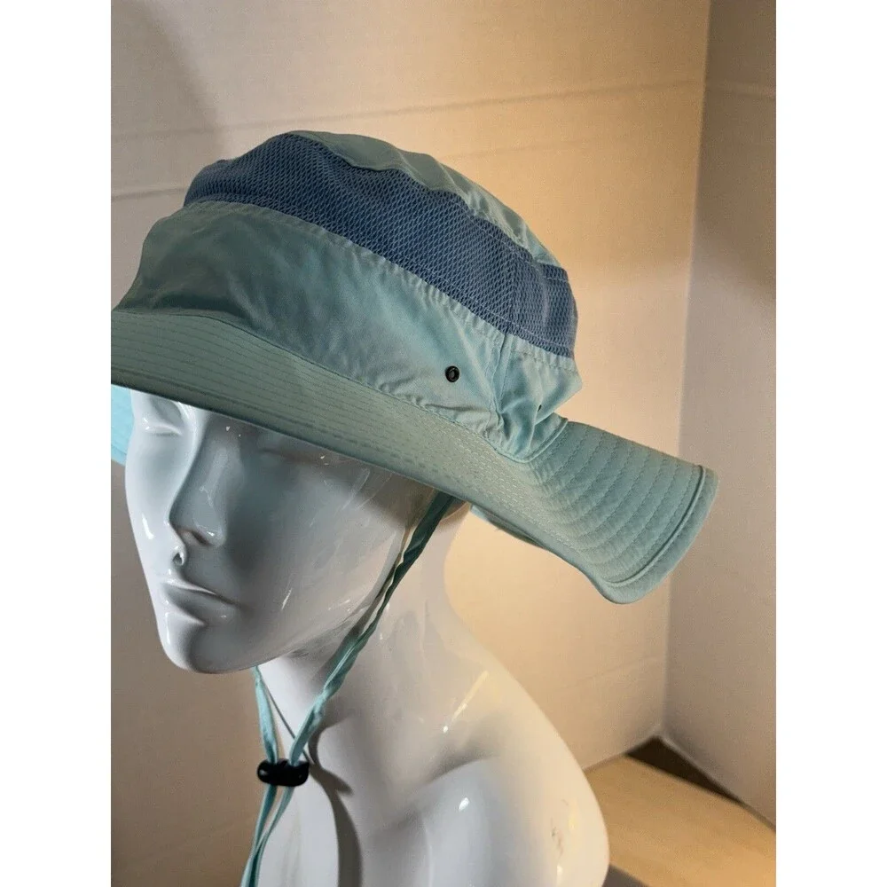 Outfly Sunhat Unisex Blue Adjustable Bucket Fishing Sun Hat Cap Adjustable